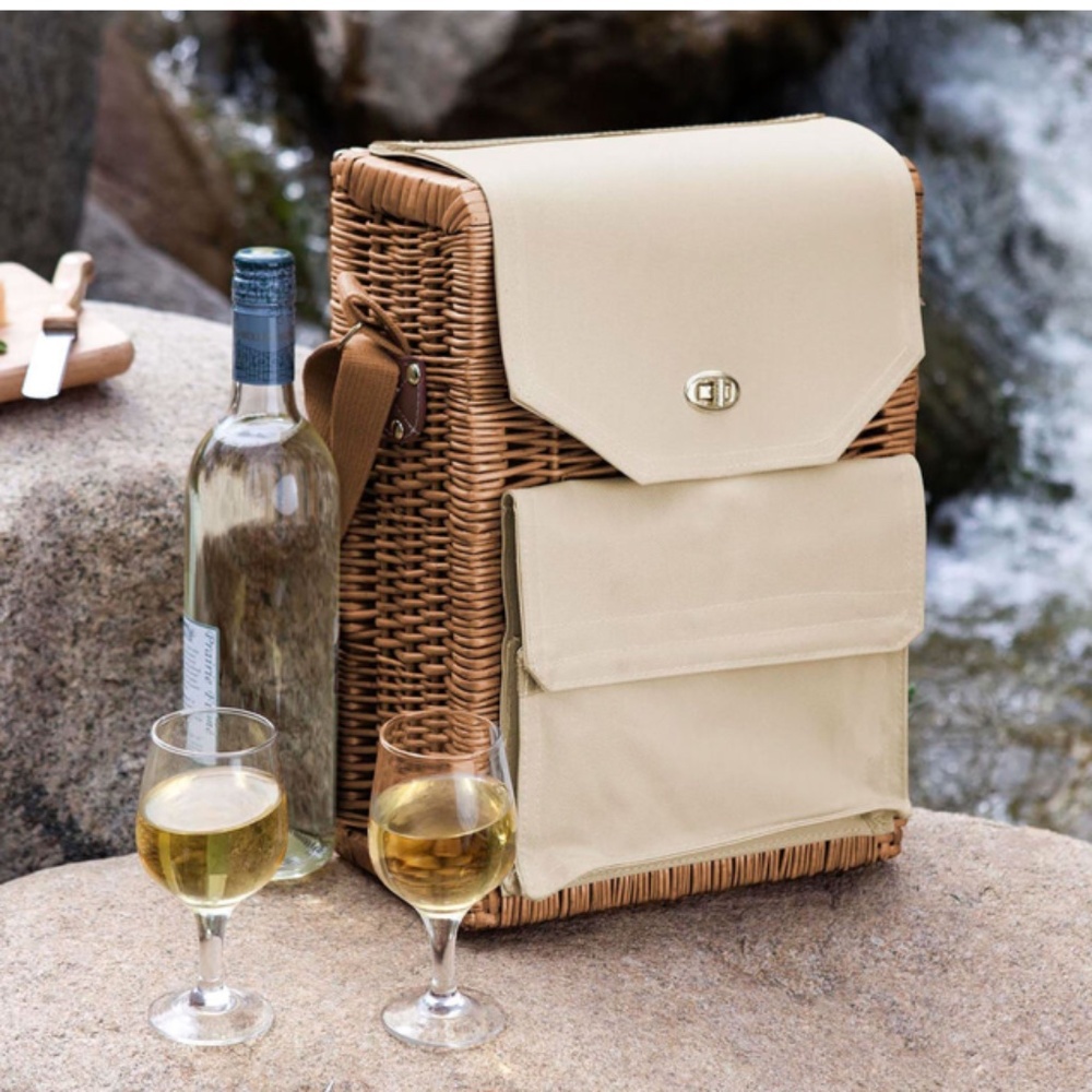 Corsica Wine & Cheese Picnic Basket